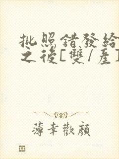 批照错发给情敌之后[双/产]封面