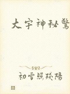 大宇神秘惊奇