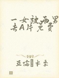 一女被两男桶进去A片免费