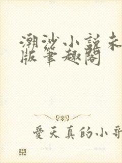 潮沙小说未删减版笔趣阁
