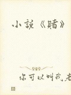 小说《赌》