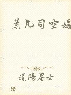 叶凡司空嫣然