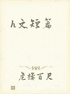 h文短篇封面