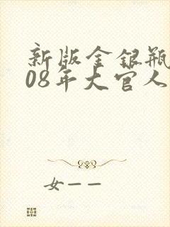 新版金银瓶2008年大官人