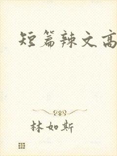 短篇辣文高h封面