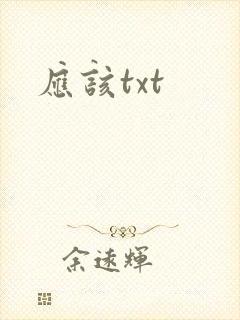 应该txt