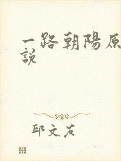 一路朝阳原著小说