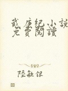 武庚纪小说全文免费阅读封面