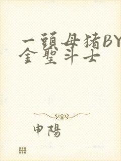 一头母猪BY黄金圣斗士