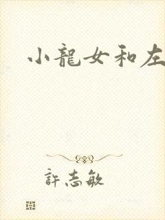 小龙女和左剑清封面