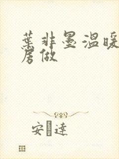 叶非墨温暖在厨房做