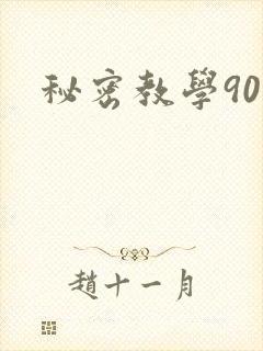 秘密教学90