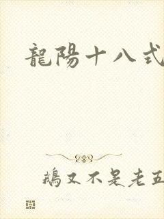 龙阳十八式