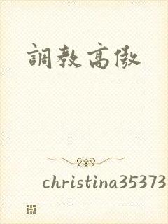 调教高傲