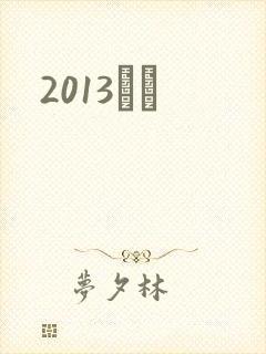 2013С˵封面
