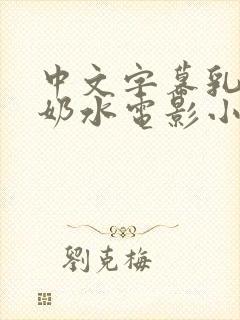 中文字幕乳授乳奶水电影小说封面