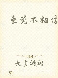 东莞不相信眼泪