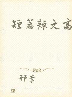 短篇辣文高h