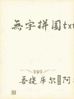 无字拼图txt