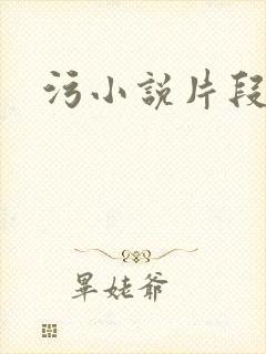 污小说片段