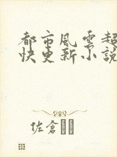 都市风云超前超快更新小说