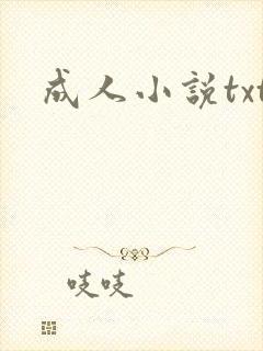 成人小说txt