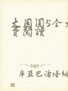 大团圆5全文免费阅读