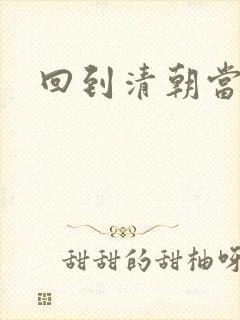 回到清朝当海盗