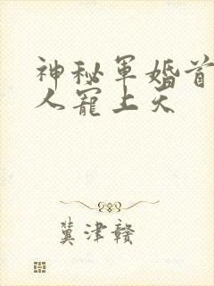 神秘军婚首长大人宠上天