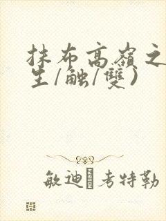 抹布高岭之花(生/触/双)