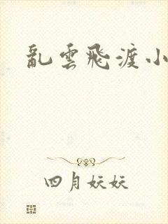 乱云飞渡小说封面