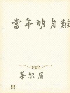 当年明月难寻
