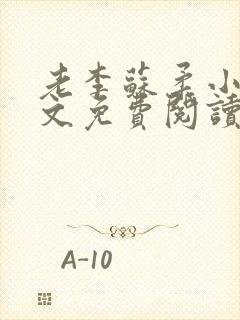 老李苏柔小说全文免费阅读