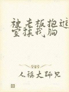 被老板抱进办公室揉我胸
