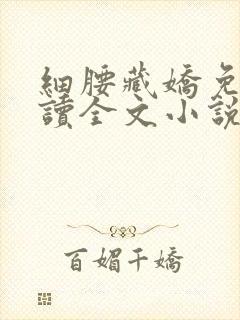 细腰藏娇免费阅读全文小说苏珞浅