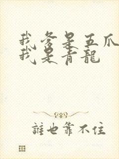 我爹是五爪金龙我是青龙封面