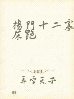 杨门十二寡妇肉床艳