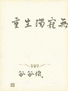 重生独宠无二