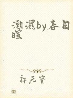 潮湿by春日负暄封面