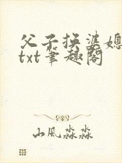 父子换婆媳慧珍txt笔趣阁封面