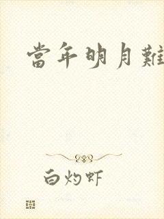 当年明月难寻