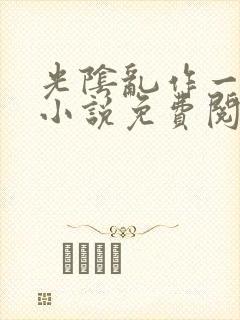 光阴乱作一团的小说免费阅读