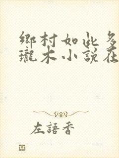 乡村如此多娇玲珑木小说在线阅读