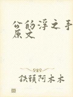 公的浮之手中字原文