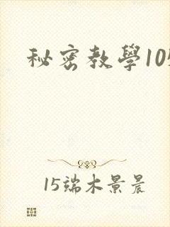 秘密教学105