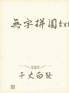 无字拼图txt