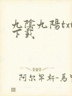 九阴九阳txt下载