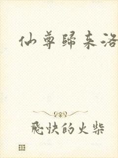 仙尊归来洛尘