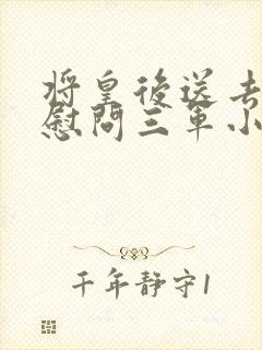 将皇后送去军营慰问三军小说