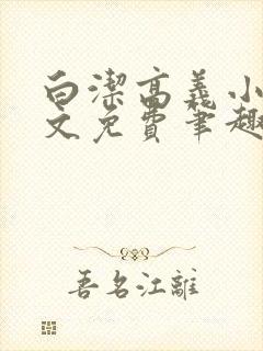 白洁高义小说全文免费笔趣阁在线阅读封面